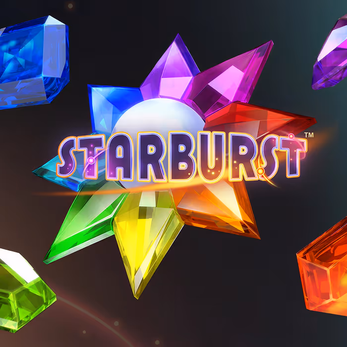 Starburst cosmic slot with expanding wilds and quick hits